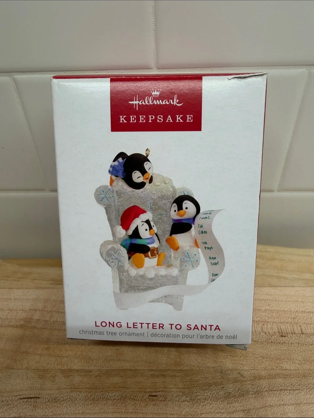 Hallmark Keepsake 2923 Long Letter To Santa Christmas Ornament